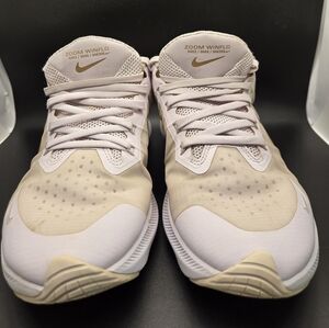 Nike Zoom Winflo 8 CW3421-500 White Running Shoes Lace Up Low Top Women Size 9.5